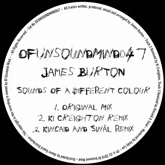 Sounds of a Different Colour EP by James Burton