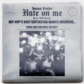 Hate On Me by Isaiah Linder