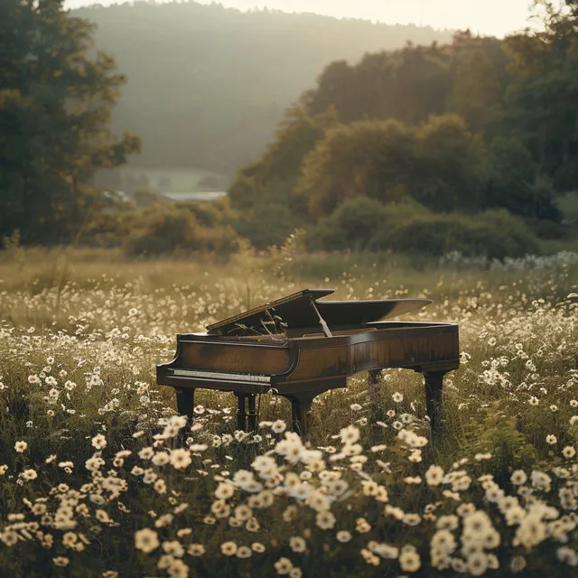 Deriva Calma De La Tarde En Piano