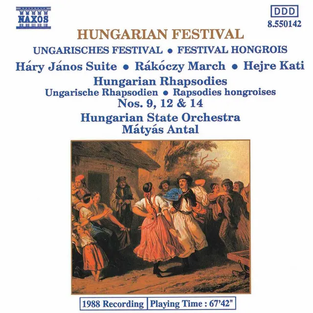 6 Hungarian Rhapsodies, S. 359: No. 2 in D Minor