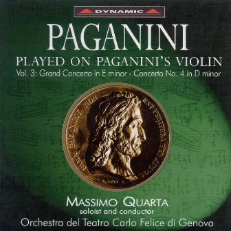 Paganini Played On Paganini's Violin, Vol. 3 by Genoa Carlo Felice Theater Orchestra