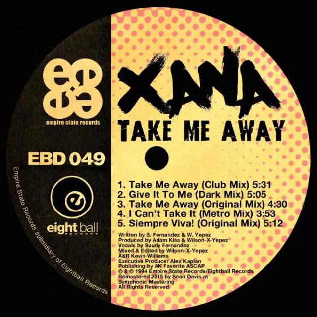 Take Me Away - Club Mix