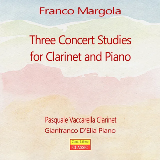 Three Concert Studies for Clarinet and Piano: I. First Study - Clarinet and Piano