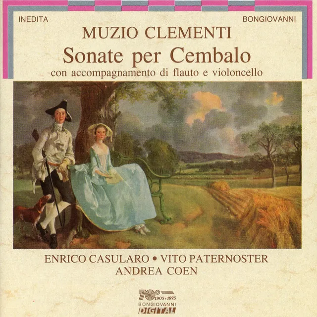 Clementi: Sonate per Cembalo con accompagnamento di flauto e violoncello