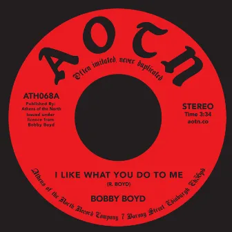 I Like What You Do to Me by Bobby Boyd