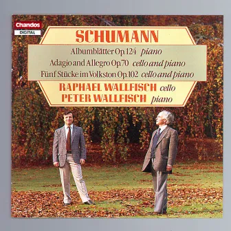 Schumann: Music for Cello and Piano by Peter Wallfisch