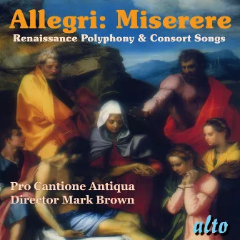 Allegri: Miserere; Renaissance Polyphony; Consort Songs by Paul Esswood