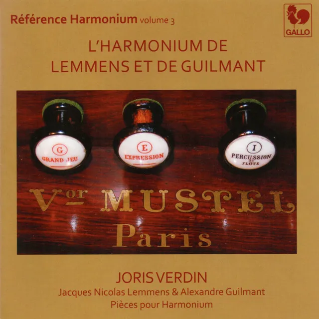 L'harmonium de Lemmens et de Guilmant