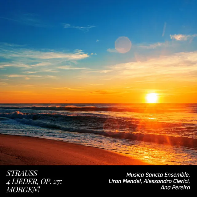 4 Lieder, Op. 27: No. 4, Morgen! - Arr. for String Orchestra by L. Mendel