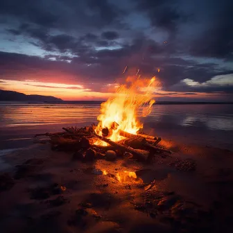 Fuego En La Naturaleza: Sonidos Relajantes Del Bosque by Música de spa asiática relajante