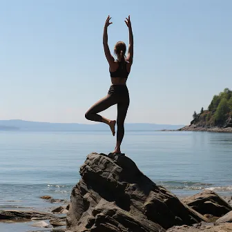 Música Combinada Con El Océano: Yoga Con Olas De Tranquilidad by Paisajes de alegría