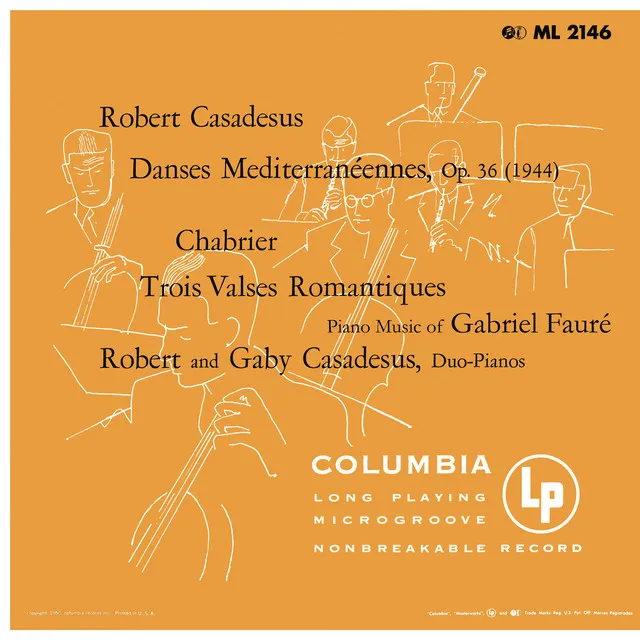 Casadesus: 3 Danses méditerranéennes - Chabrier: 3 Valses romantiques - Fauré: Dolly Suite (Remastered)