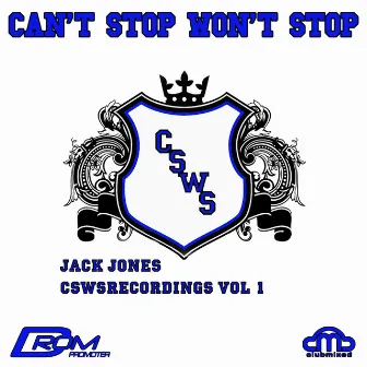 Can't Stop Won't Stop, Vol. 1 by Jack Jones