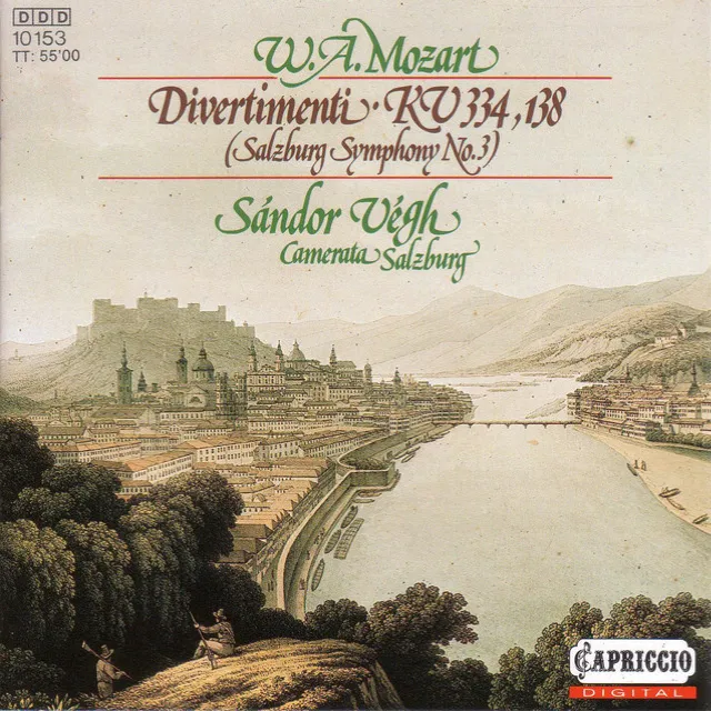 Divertimento No. 17 in D Major, K. 334: III. Menuetto