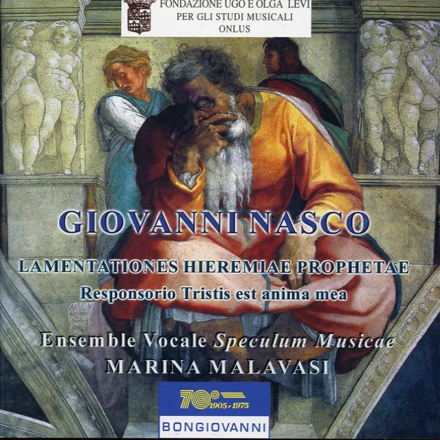 Lamentationes Hieremiae prophetae: Feria V in Coena Domini, Lectio I. Incipit lamentatio Hieremiae prophetae - Aleph. Quomodo sedet sola - Beth. Plorans ploravit (arr. M. Malavasi for vocal ensemble)