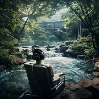 Binaural Water Relaxation: Gentle River Melodies by Serenity Sounds