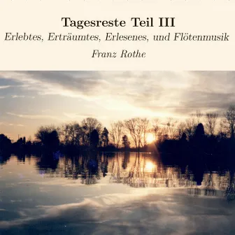 Tagesreste Teil III (Erlebtes, Erträumtes, Erlesenes, und Flötenmusik) by Franz Rothe