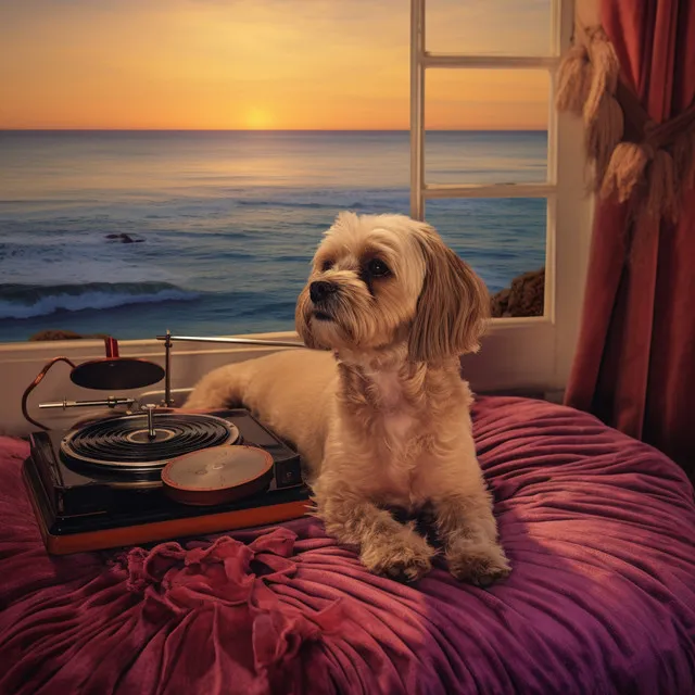 Stereo Dog Comfort: Ocean Symphony for Pooches