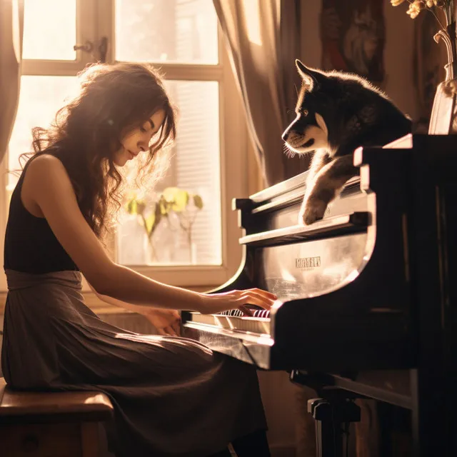 Eufonía De Jazz En Piano Para Mascotas: Serenata Para Bigotes