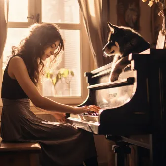 Eufonía De Jazz En Piano Para Mascotas: Serenata Para Bigotes by Tortuga de piano soñolienta