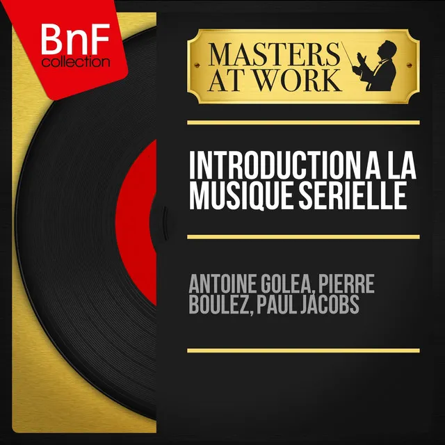 Introduction à la musique sérielle (Mono Version)