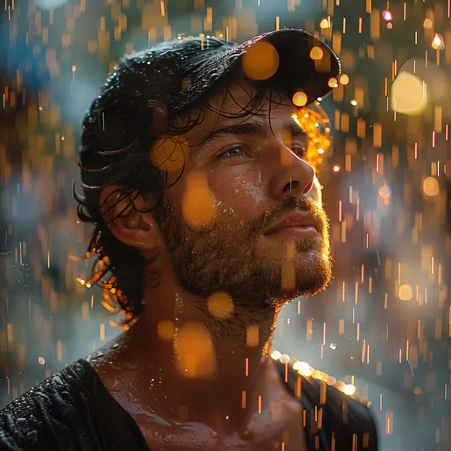 Calma De Meditación En La Lluvia