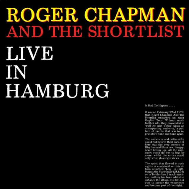 Live In Hamburg (2022 Remaster)