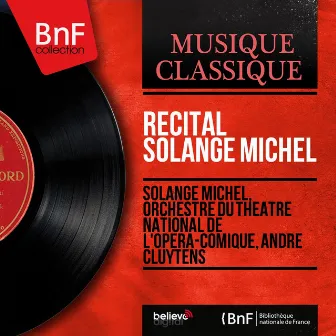 Récital Solange Michel (Mono Version) by Solange Michel