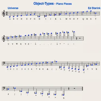 Object-Types - Piano Pieces by Ed Starink