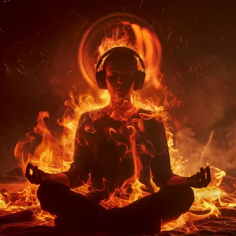 Fire Meditation Calm: Binaural Waves by Sleeping Stars