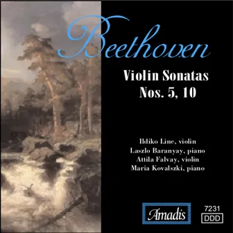 Beethoven: Violin Sonatas Nos. 5, 10 by Laszlo Baranyay