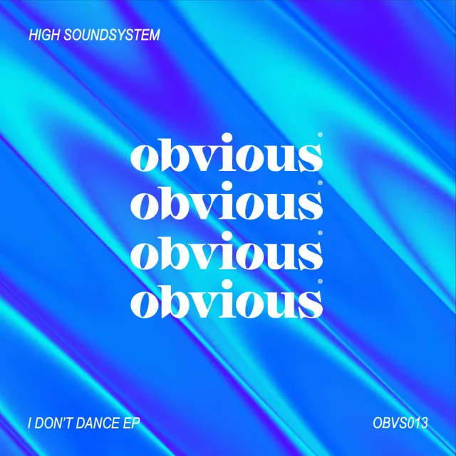 I Don't Dance - Radio Edit