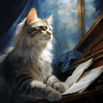 Feline Harmony: Thunder's Musical Companionship by Wildazon