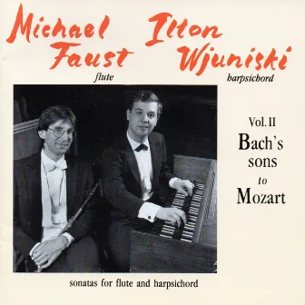 Bach & Mozart: Sonatas for Flute and Harpsichord, Vol. 2 by Michael Faust