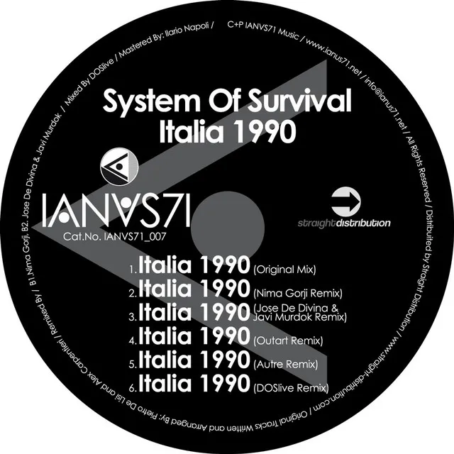 Italia 1990 - Jose De Divina & Javi Murdok Remix