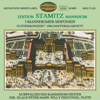 Edition Stamitz Mannheim, Vol. 1 by Kurpfalz Chamber Orchestra