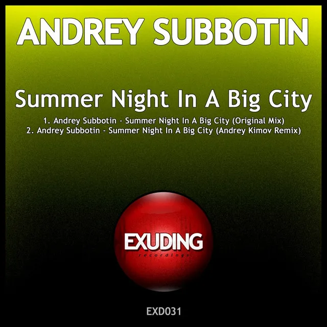 Summer Night in a Big City - Andrey Kimov Remix