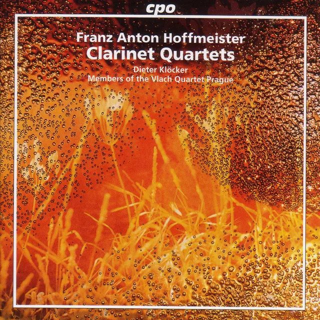 6 Clarinet Quartets, Series 2: Clarinet Quartet in E-Flat Major: V. Menuetto