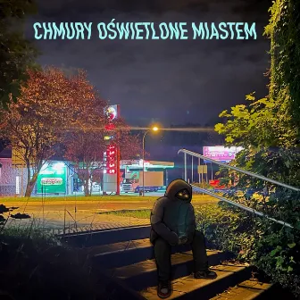 chmury oświetlone miastem by Acidstanek