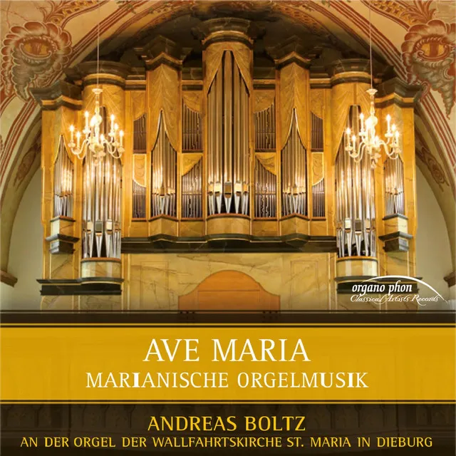 Ave Maria: Orgel der Wallfahrtskirche Santa Maria, Dieburg