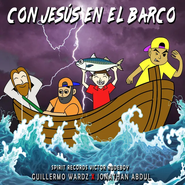 Con Jesús en el barco