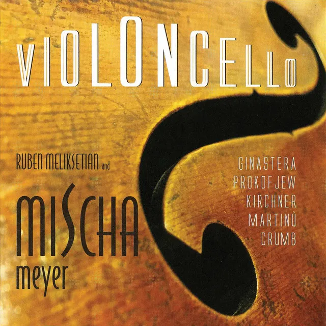 Prokofiev, Crumb & Others: Works for Cello