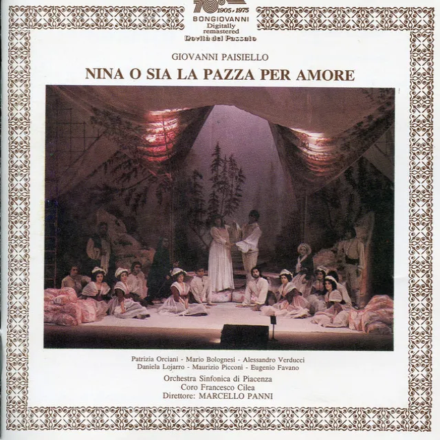 Nina, o sia La pazza per amore: Act I Scene 1: Dormi, o cara, e nel tuo core (All, Villanella, Giorgio, Elisa)