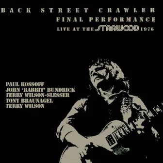 Live at The Starwood Club by Back Street Crawler