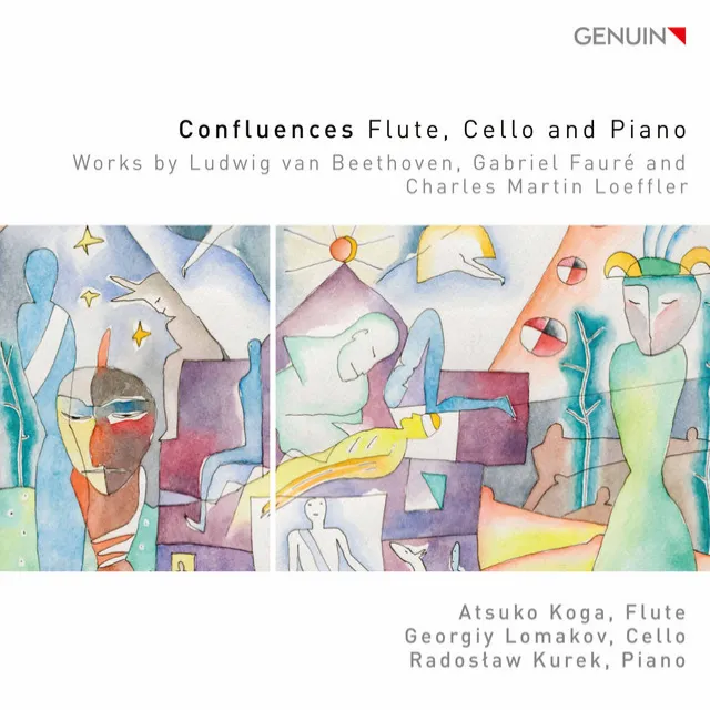 2 Rhapsodies (Arr. for Flute, Cello & Piano): No. 2, La cornemuse