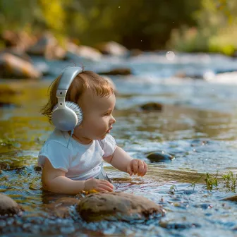 River Babble: Baby's Soothing Sounds by Japanese Garden