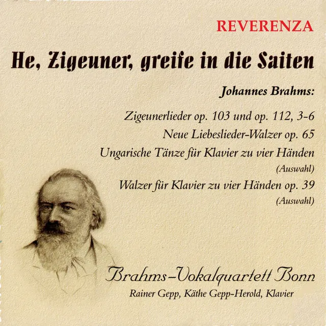 Neue Liebeslieder-Walzer, Op. 65: No. 11, Alles, alles in den Wind