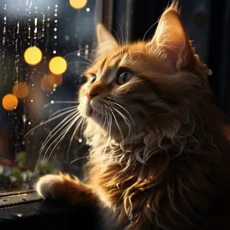 Ronroneos Del Trueno: Tormenta Y Sonido Relajado Para Gatos by Musicoterapia para gatitos