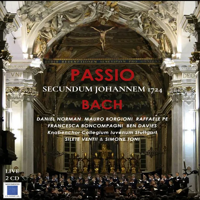 Johannespassion, BWV 245 "Recitative and Chor": No. 2, Jesus ging mit seinen Jüngern