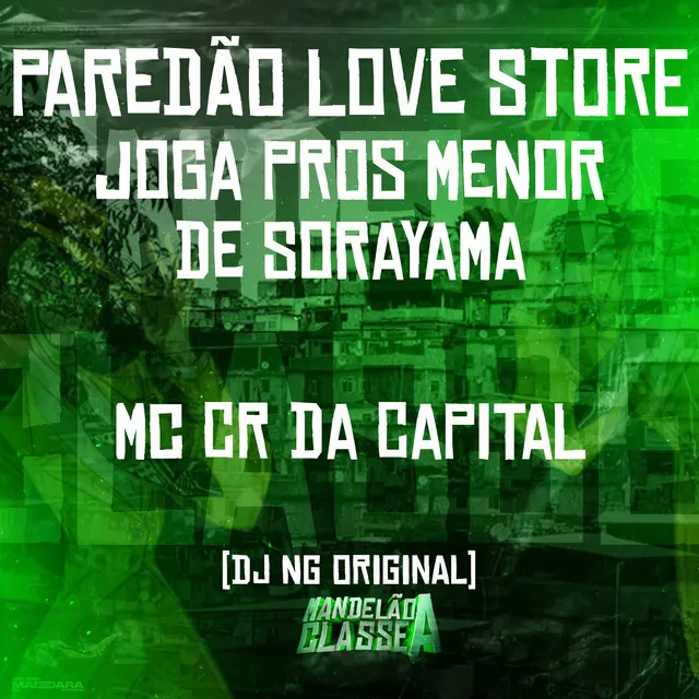 Paredão Love Store - Joga Pros Menor de Sorayama